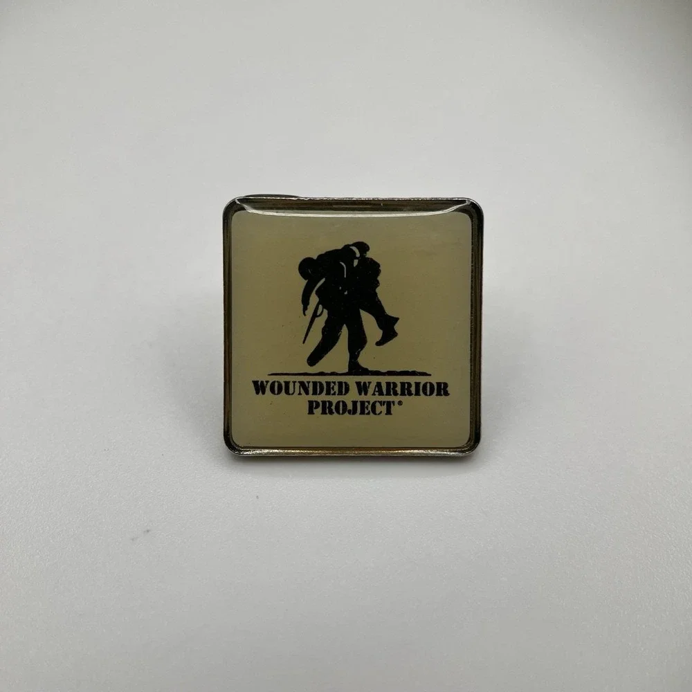 Vintage Wounded Warrior Project Charity/Non-Profit Awareness Lapel Pinbacks Boho